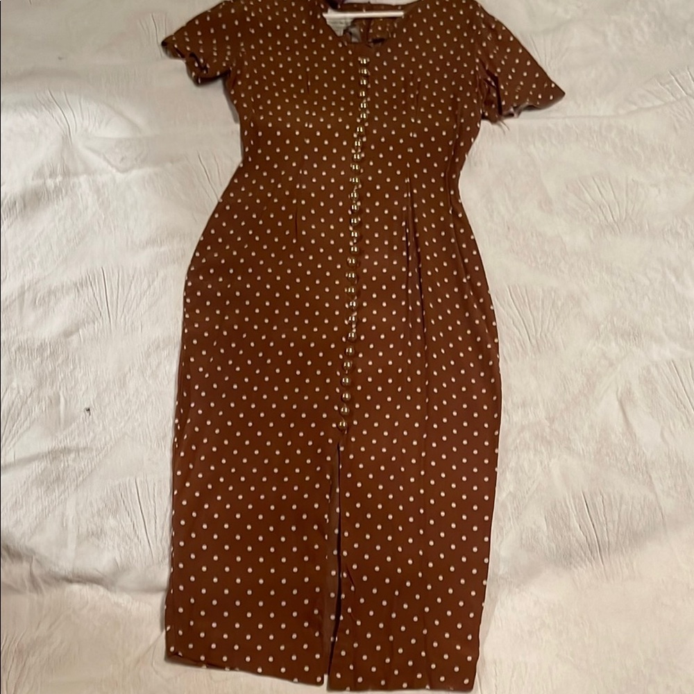 Vintage Polka Dot Dress